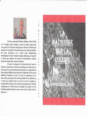 cover image of La maitresse sur la colline